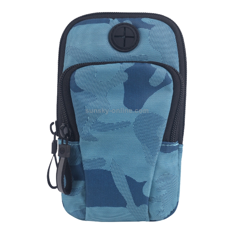 Multi-functional Sports Armband Waterproof Phone Bag, Random Color Delivery