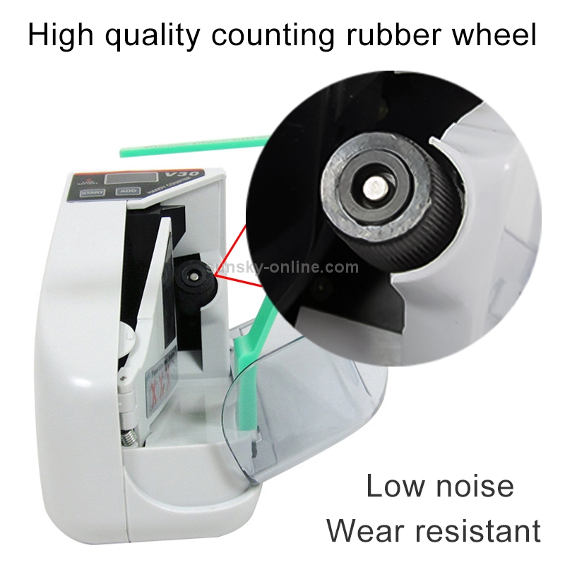 SUNSKY V30 Mini Portable Multi Paper Currency Counting Money Counter