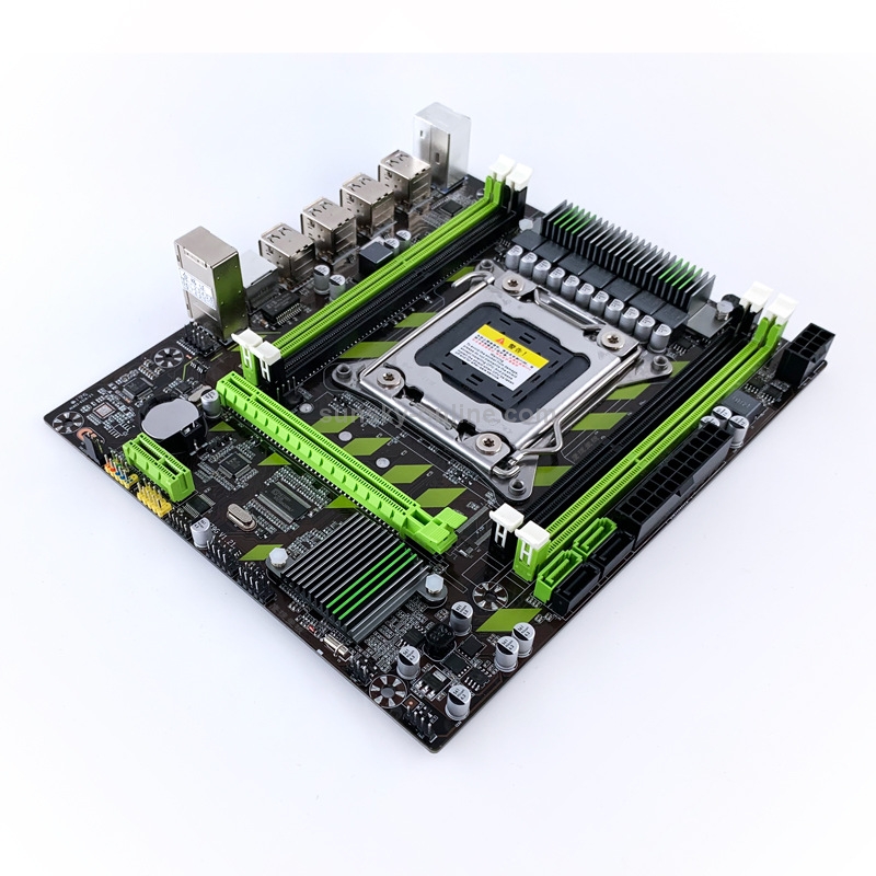 X79G 2011 DDR3 Desktop Computer Mainboard, Support E5 / 2630 / 2650 / 2660V2