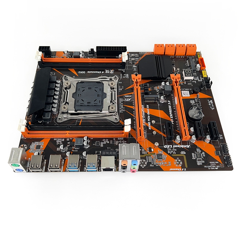 X99-D3 2011-3 DDR3 Desktop Computer Mainboard, Support E5-2680V3