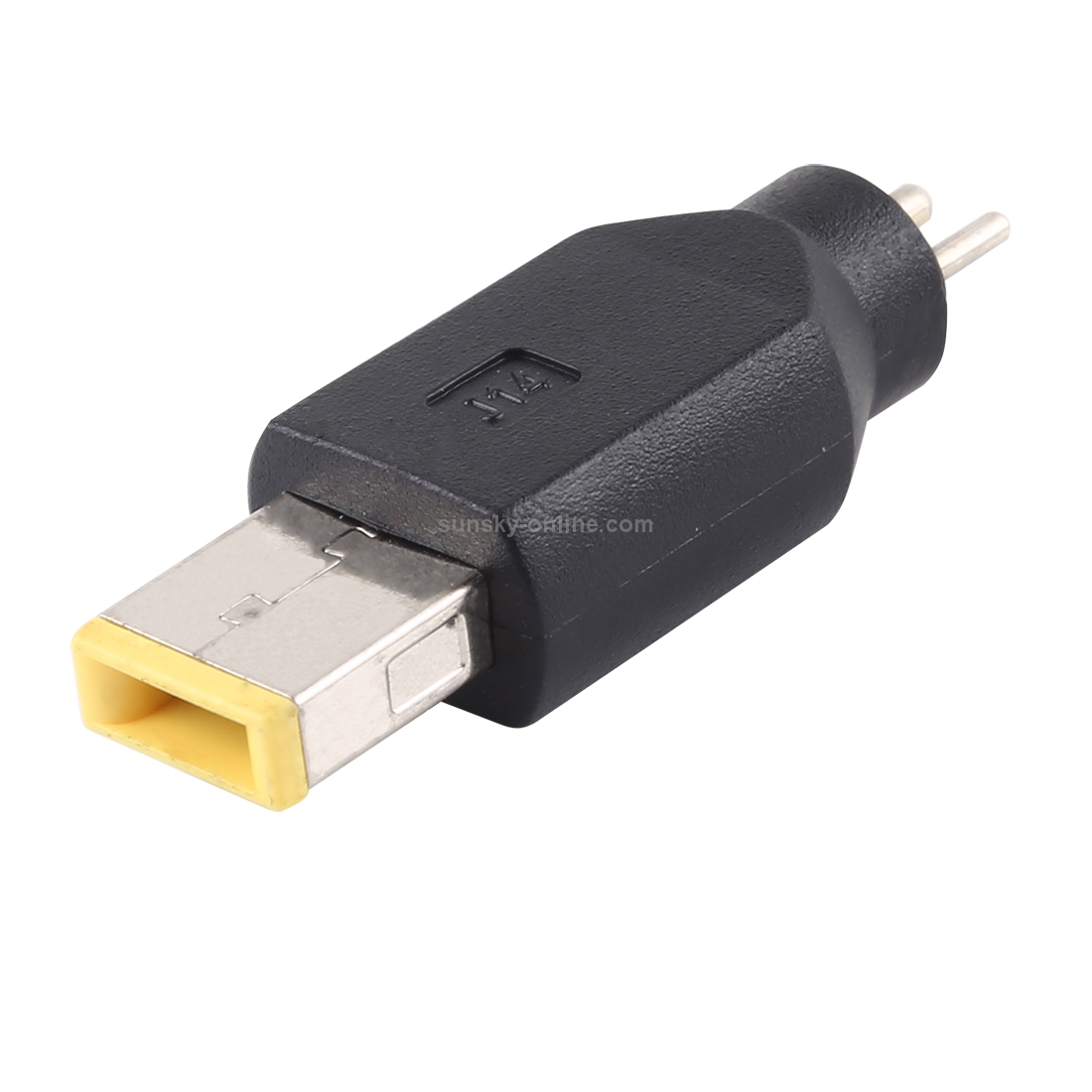 Two-pin to Big Square Male Power DC Connector for Lenovo