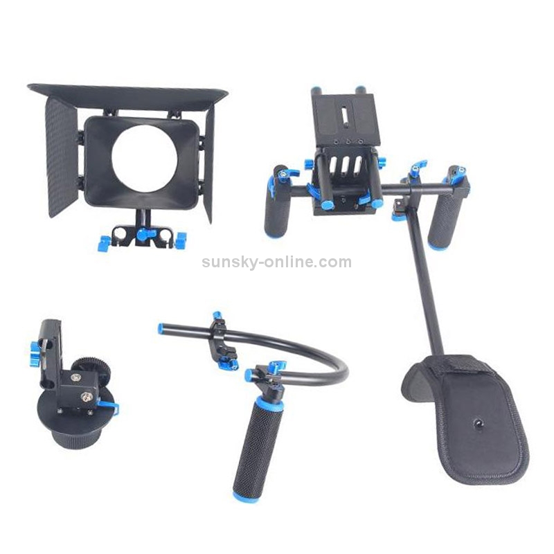 SUNSKY YELANGU YLG0102D Dual Handles Camera Shoulder Mount Kit with