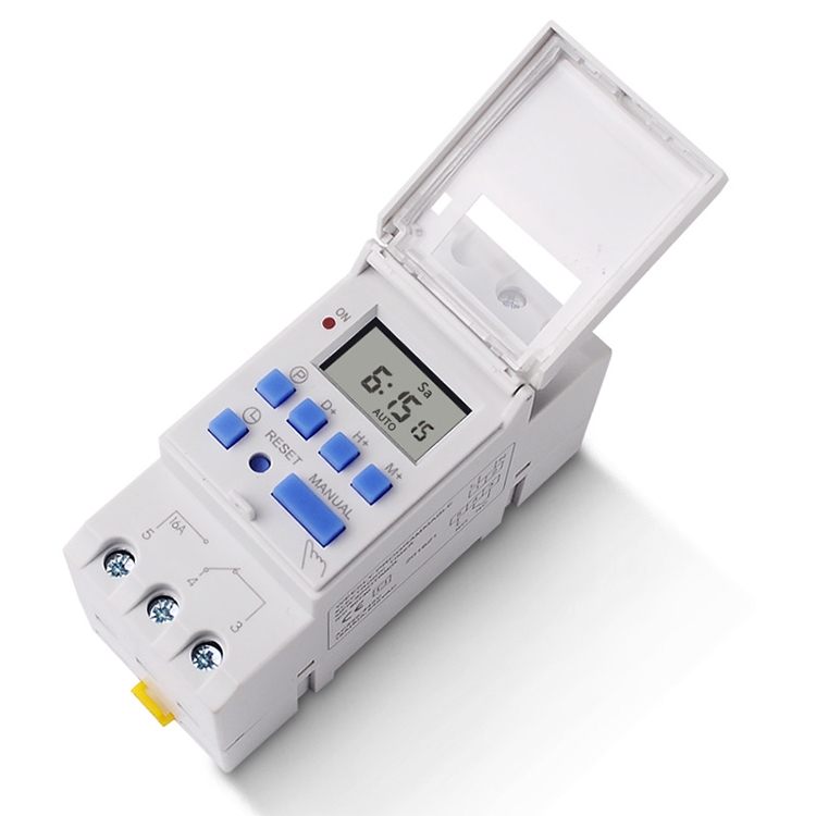 Multifunction Weekly Programmable Electronic Timer(White)