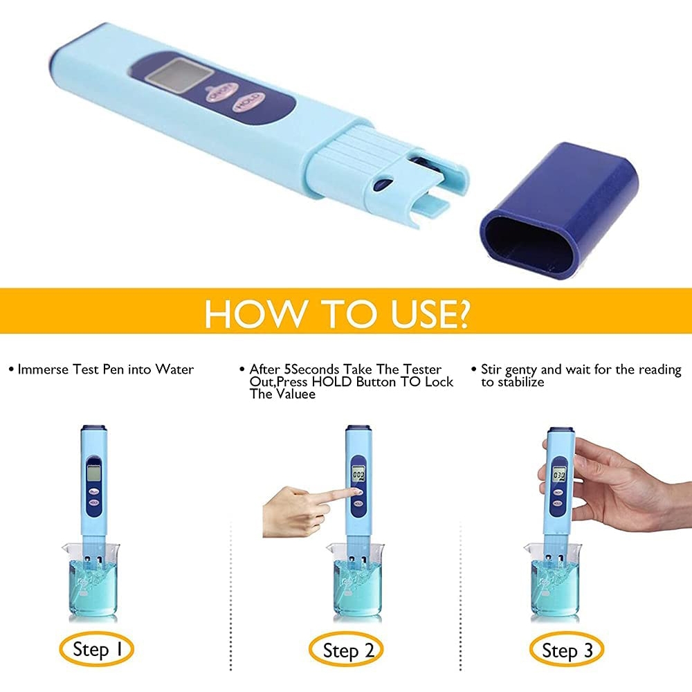 US Electric Conductivity Meter / Water Quality Treatment Tester Pen