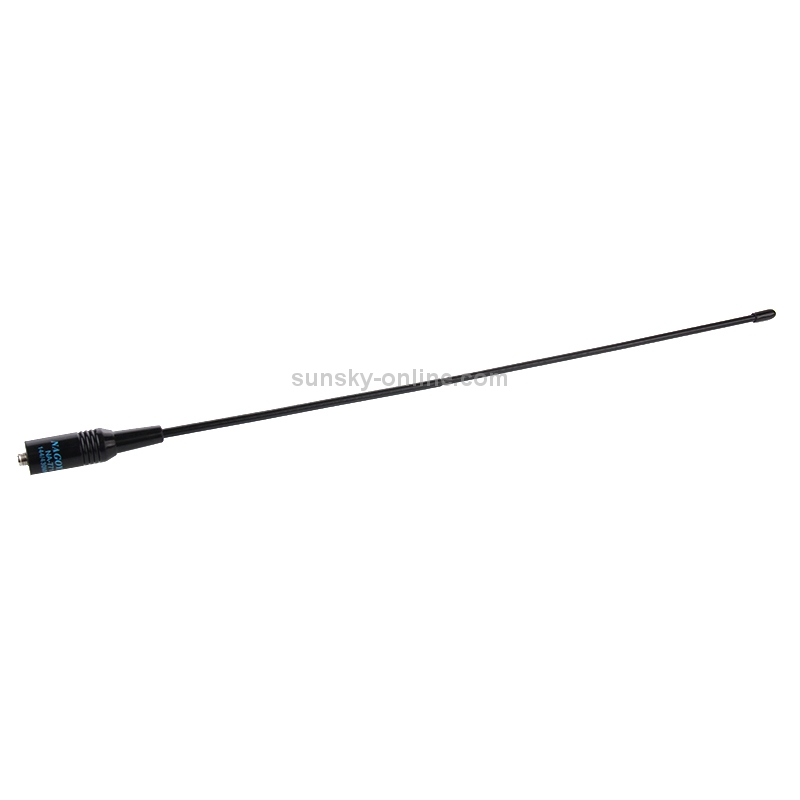 NAGOYA NA-771 144/430MHz Dual Band Flexible Spring Whip SMA-F Handheld Radio Antenna for Walkie Talkie, Antenna Length: 38cm