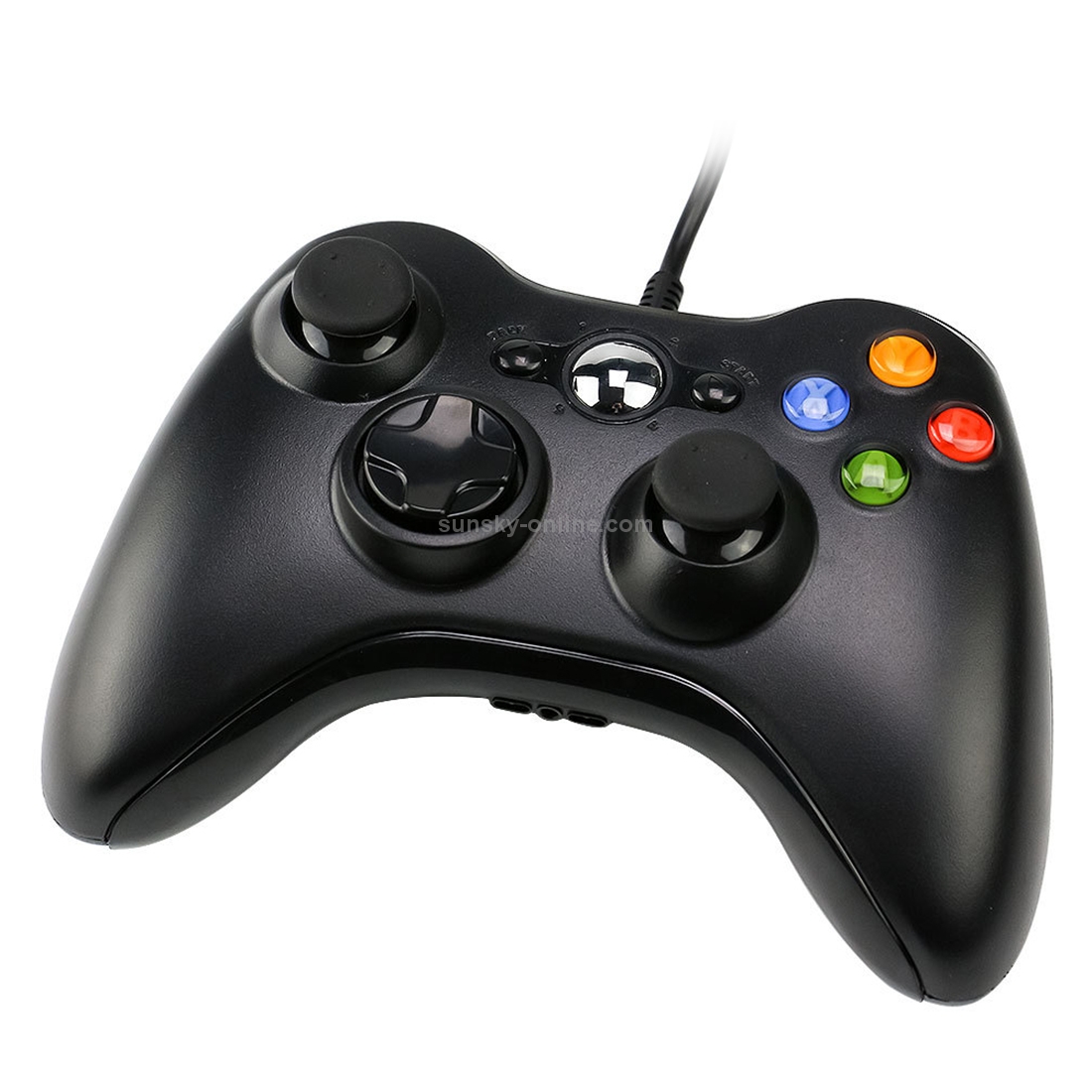 SUNSKY USB 2.0 Wired Controller Gamepad สำหรับ XBOX360, Plug and Play