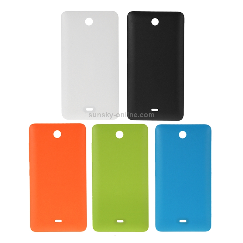 Frosted Surface Plastic Back Housing Cover for Microsoft Lumia 430(White)