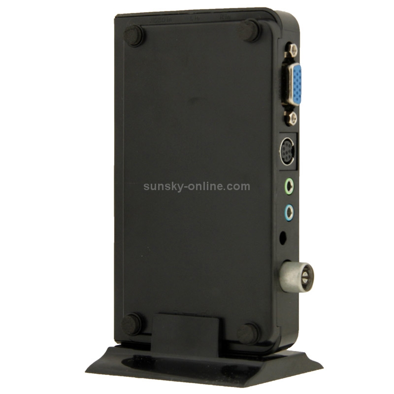 Global Mini LCD TV Receiver Box Digital Computer VGA TV Programs Tuner Receiver Dongle Monitor, Model: 775