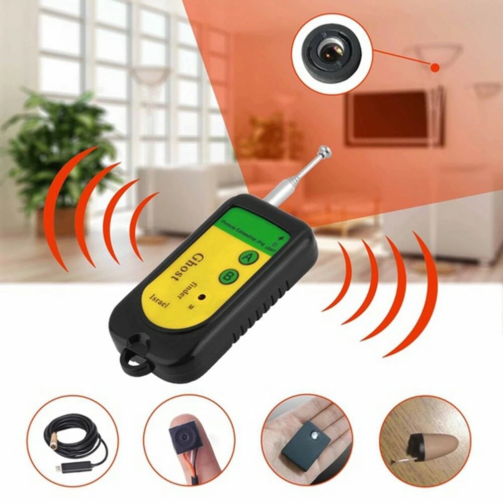 SUNSKY Ghost Detector Signal Bug RF Detector Finder Scanner Monitor Checker Pinhole