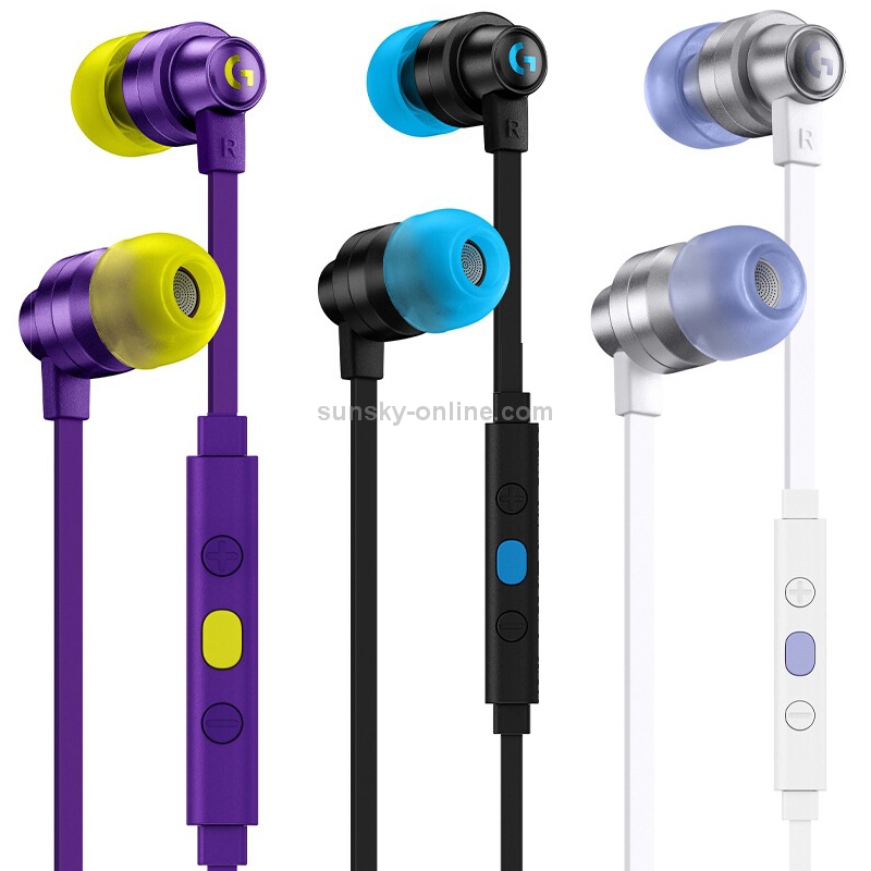 SUNSKY - Logitech G333 In-Ear Gaming หูฟังแบบมีสายพร้อมไมโครโฟน, KDA ...