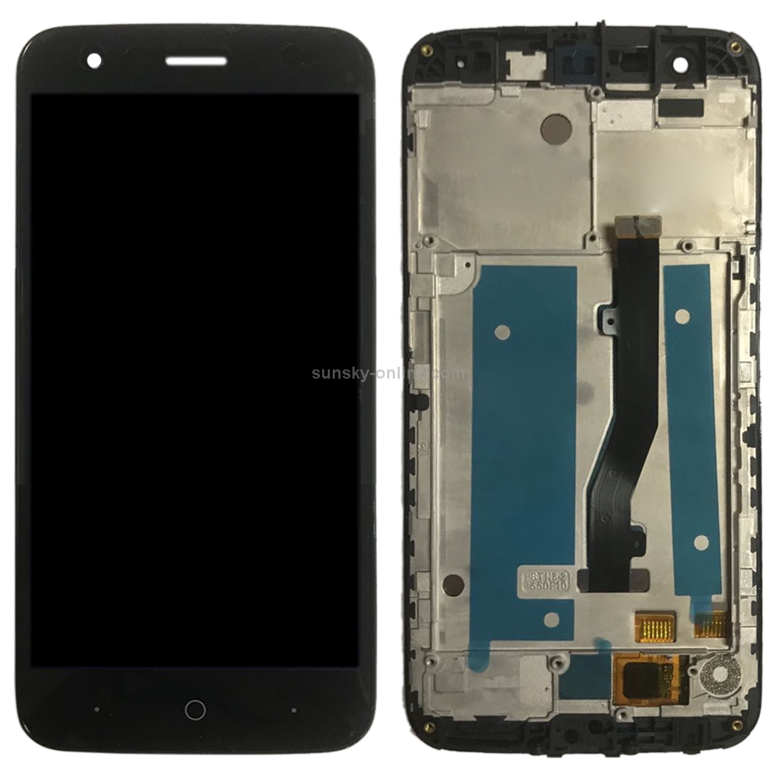 15% OFF by SUNSKY COUPON CODE: SPS6994 for For ZTE Blade A53 LCD Screen Digitizer Full Assembly with Frame