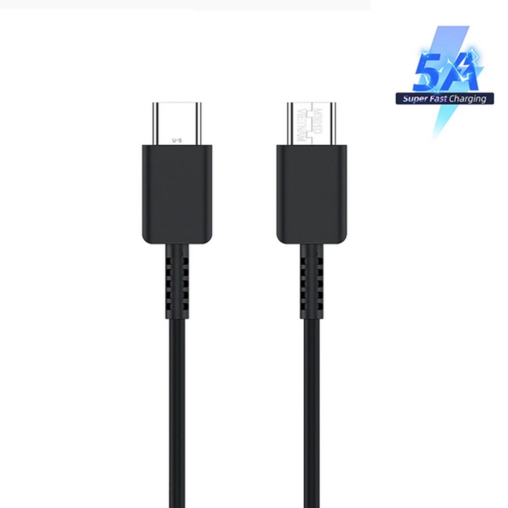 5 PCS XJ-70 45W 5A USB-C / Type-C to Type-C Super Fast Charging Cable, Length: 1m