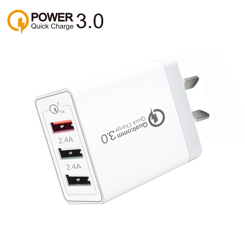 SUNSKY - 30W QC 3.0 USB + 2 x USB 2.0 พอร์ตโทรศัพท์มือถือแท็บเล็ตที่ ...