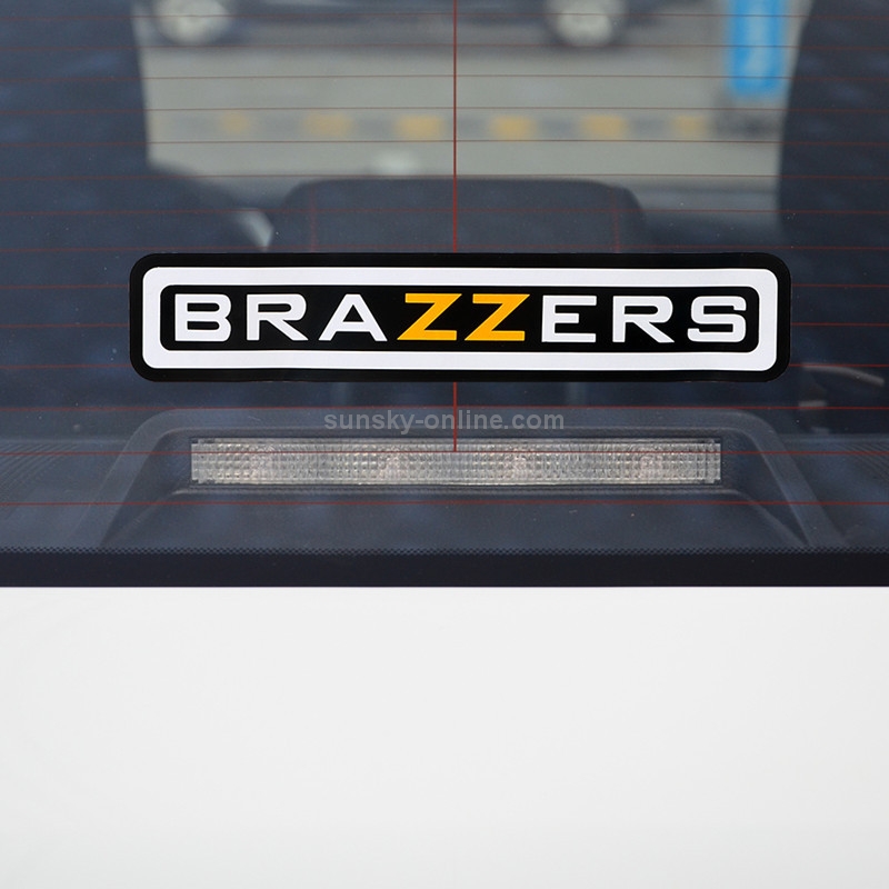 Brazzers deals car decal