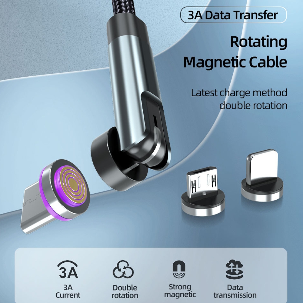 CC57 Support Data Transmission Magnetic Fast Charging Adapter, Style:Android Head