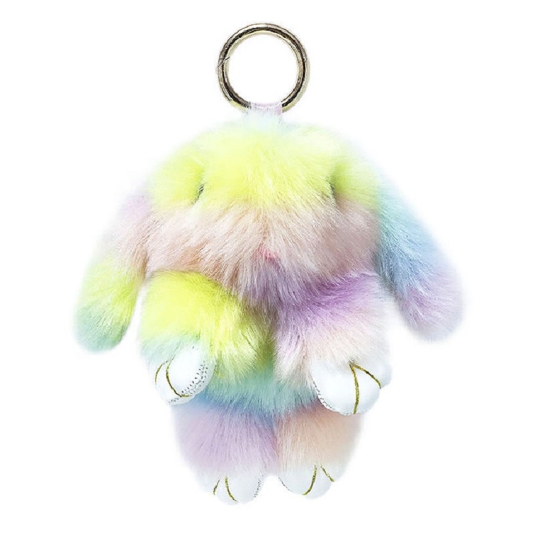 plush bunny keychain