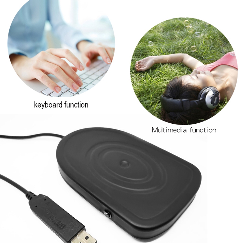 SUNSKY PCSensor USB Pedal Pedal Control Switch Keyboard Keyboard