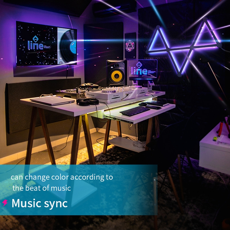 SUNSKY JSKP22 Smart RGB Mosaic Light Rhythm Light Support Amazon