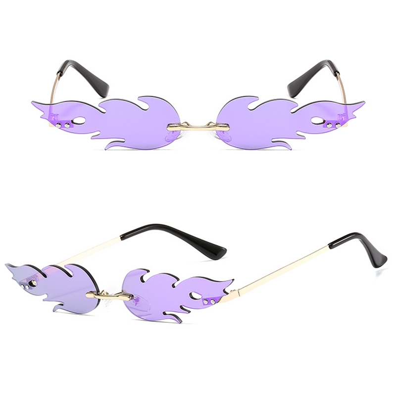 purple flame glasses