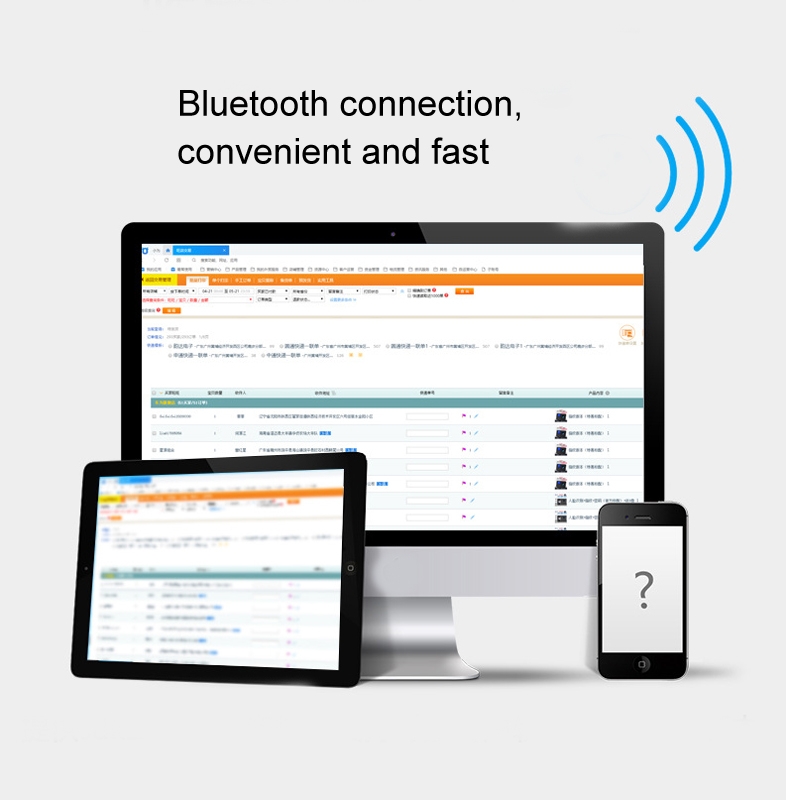 SUNSKY TDL403 Thermal Printer Express Electronic Label Printer, Model