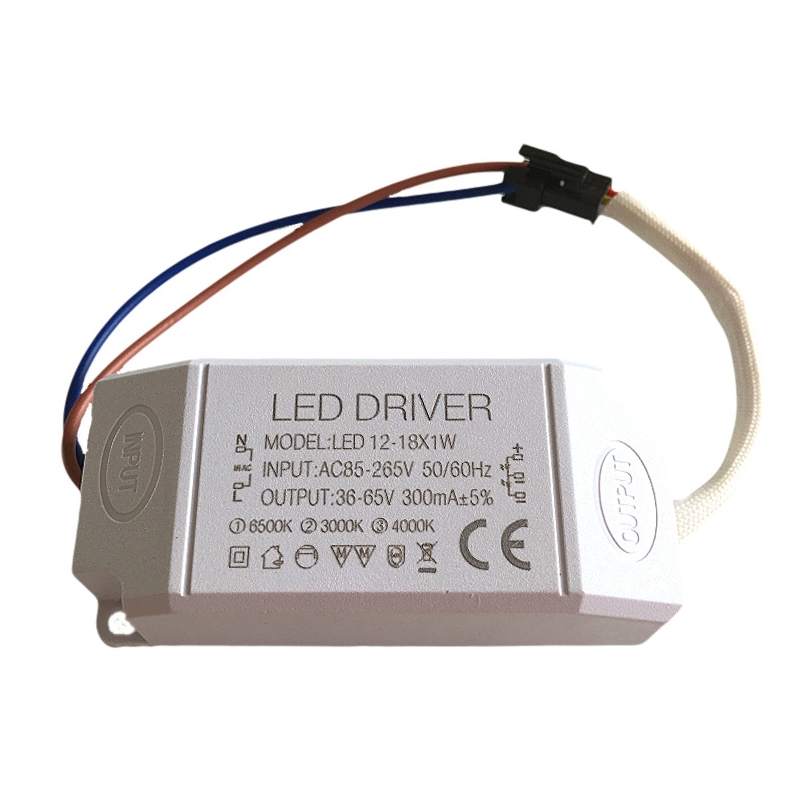 3 PCS 1-3W Two-Color Isolation Drive Power Supply 85-265V Wide Pressure Bulb / Downlight / Ceiling Light Drive Power Supply