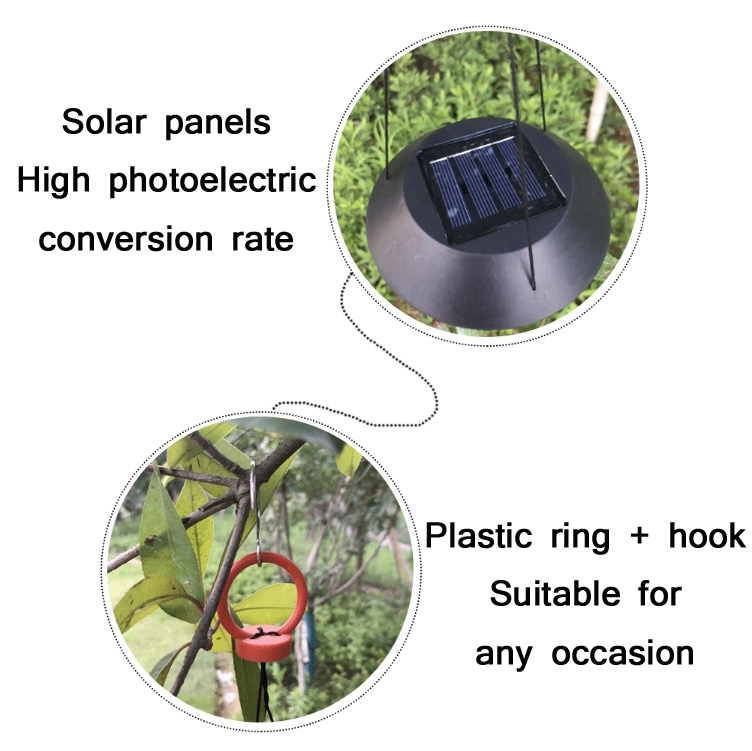 Outdoor Solar Wind Chime Light Garden Decoration(A-007)