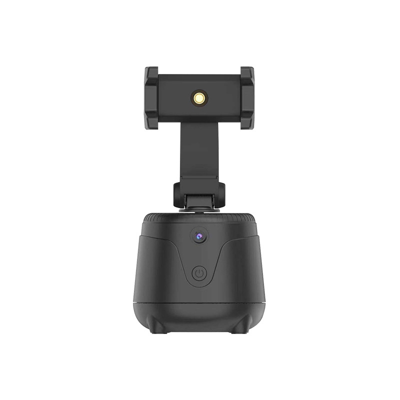 360-Degree AI Face Tripod Heads Tracking Holder(Black)