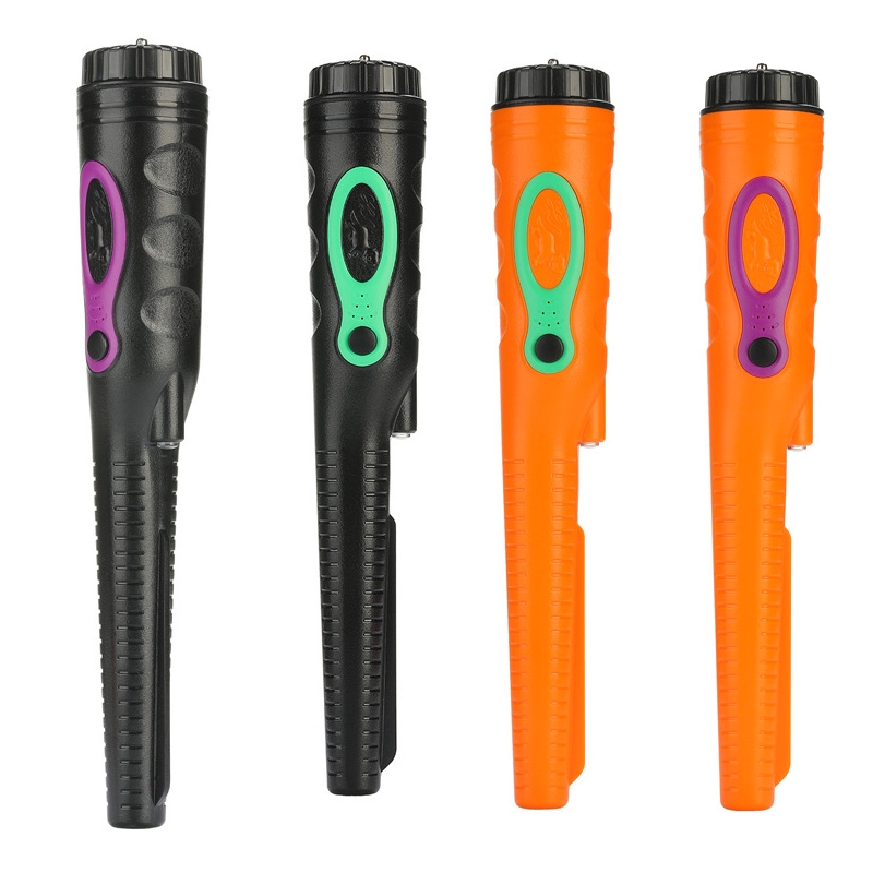 HS-08 Outdoor Handheld Treasure Hunt Metal Detector Positioning Rod(Orange Purple)