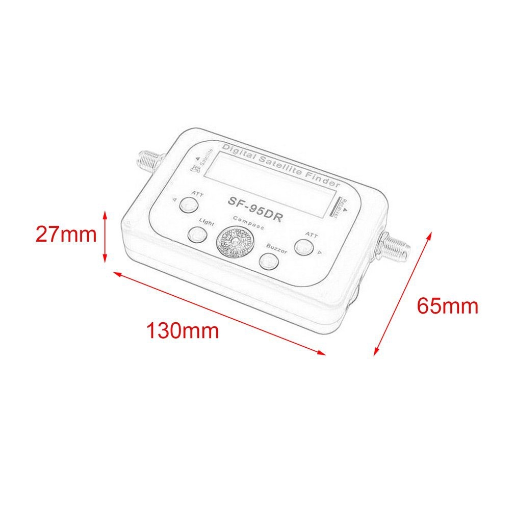 SF-95DR  Satellite Finder TV Signal Receiver With Compass