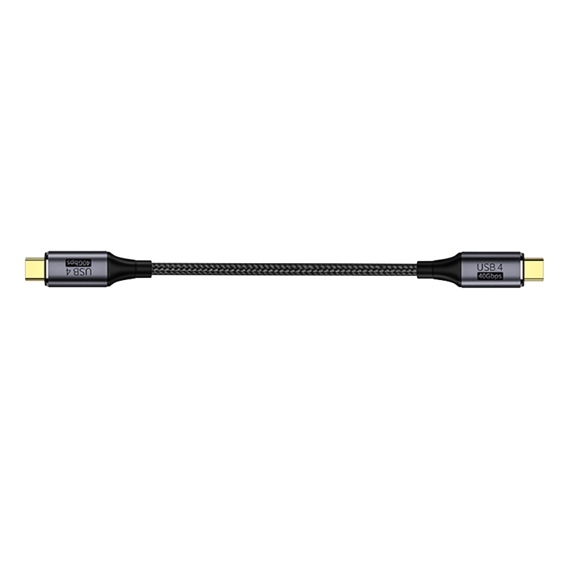 PD 100W Type-C to Type-C Fast Charging Nylon Braided Cable, Model: 0.5 m