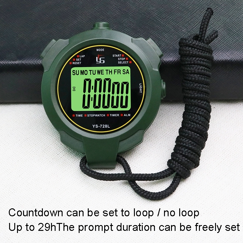 SUNSKY - YS Stopwatch Timer Training Sports Fitness Night Light Code ...