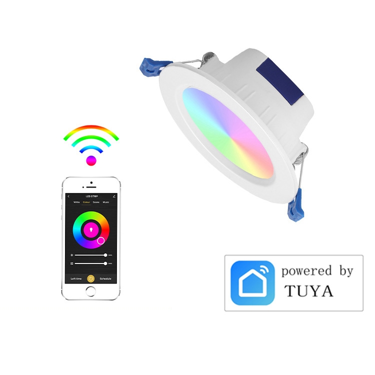 H3L001-2 10W/12W WIFI Voice Control RGB Downlight Wi-Fi Model(12W)