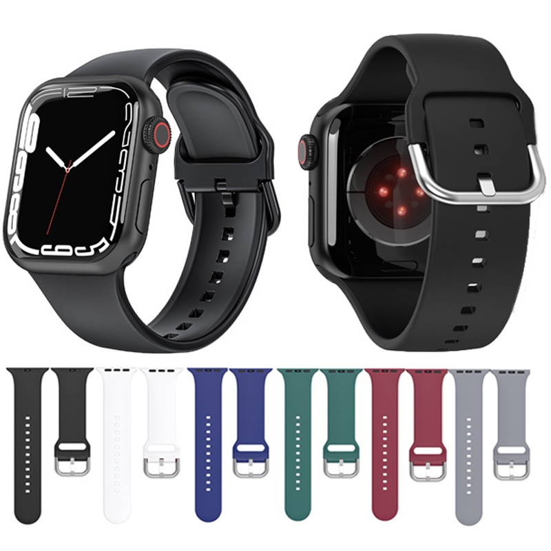 15% OFF by SUNSKY COUPON CODE: EDA0052625 for For Apple Watch 38mm Contrast Dual Color Silicone Watch Band(Blue Red)