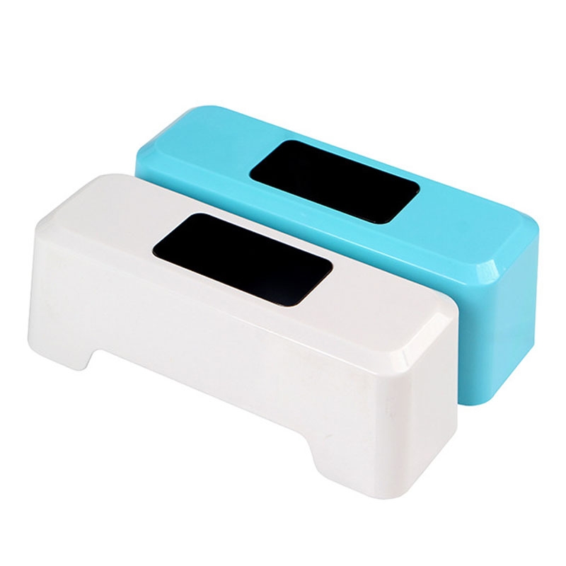 CSQ034 Toilet Sensor Flush Machine Free Contact Charging Smart Infrared Induction Press(Blue)