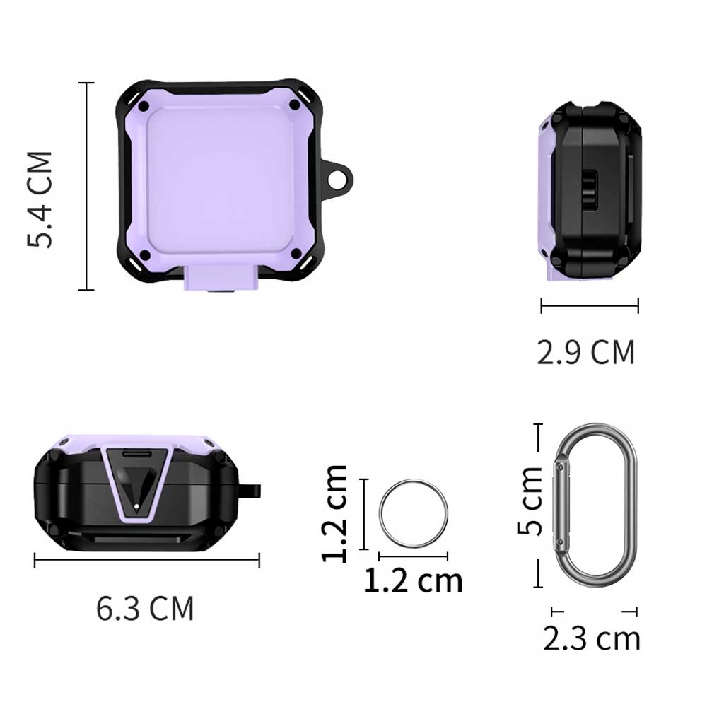 For Samsung Galaxy Buds Pro / Buds Live / Buds 2 Earphones Anti-shock Silicone Case(Red)