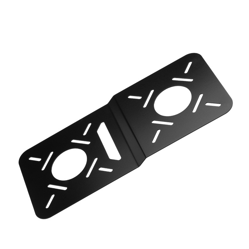 Computer Monitor VESA Connection Bracket Router Tablet Fixed Bracket(Black)