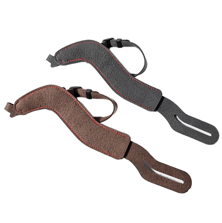 SLR Camera Wrist Strap Camera Anti-drop Microfiber Leather Wrist Strap(Brown)