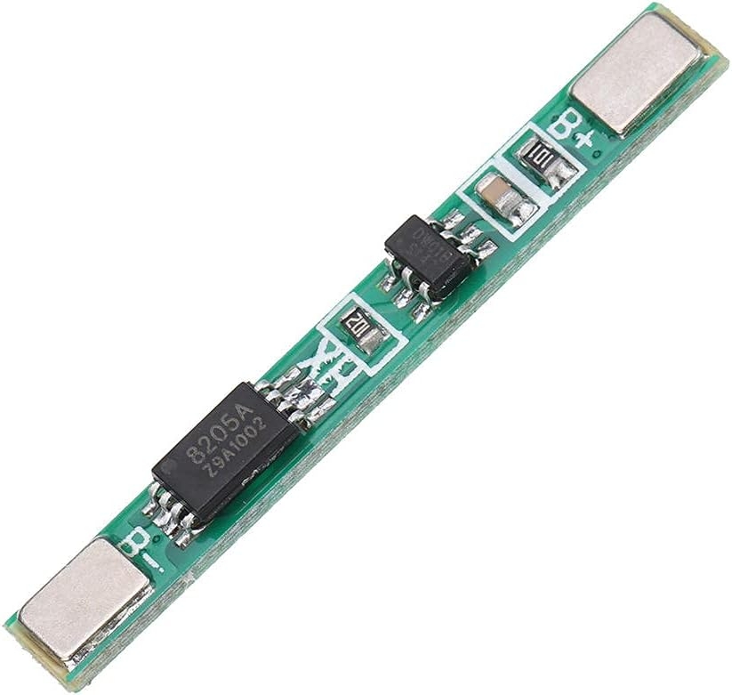 10pcs 3.7V Lithium Battery Protection Board Polymer Overcharge and Overdischarge Protection Board(As Show)