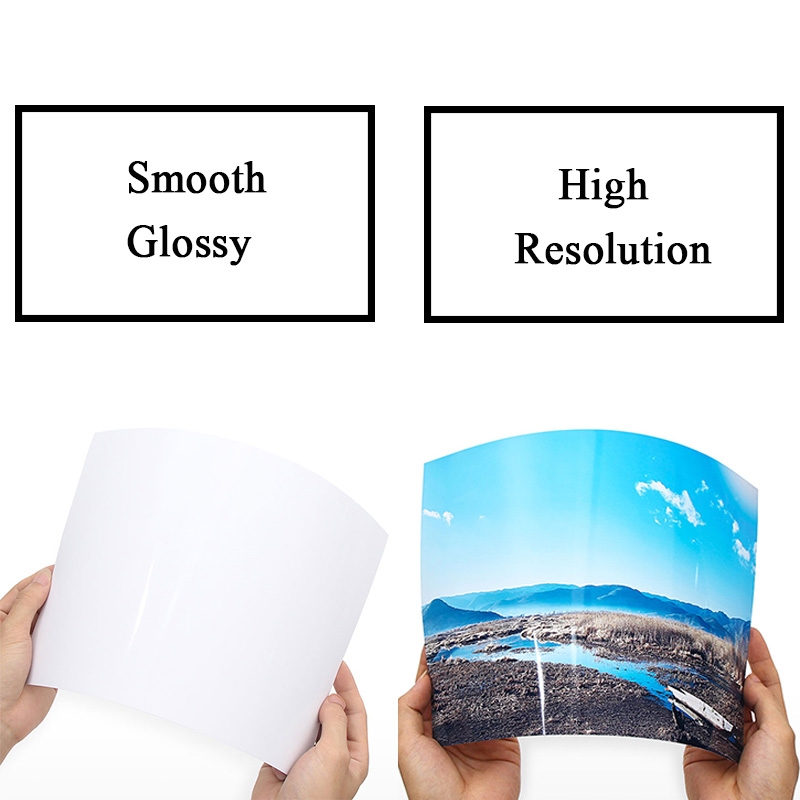 Mandik 3R 5-Inch One Side Glossy Photo Paper For Inkjet Printer Paper Imaging Supplies, Spec: 180gsm 200 Sheets