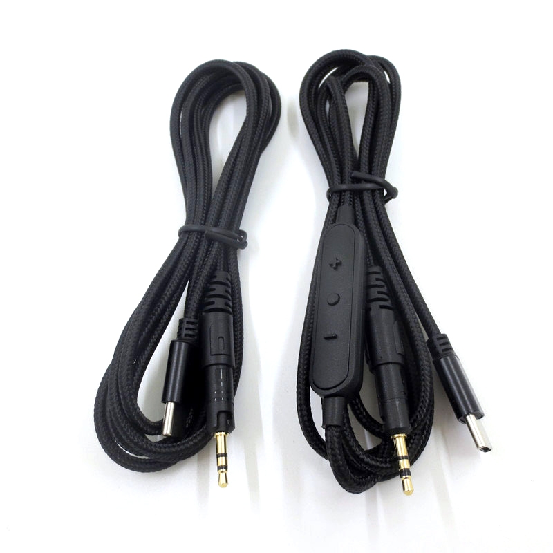 For M40X / ATH-M50X / M60X / M70X TYPE-C/USB-C Audio Headphone Cable, Style:, Color: Wire Control Version