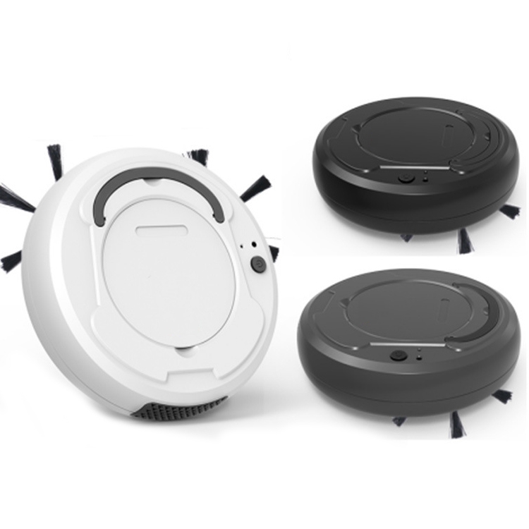 3-in-1 1800pa Smart Cleaning Robot Rechargeable Auto Robotic Vacuum Dry Wet Mopping Cleaner(White)