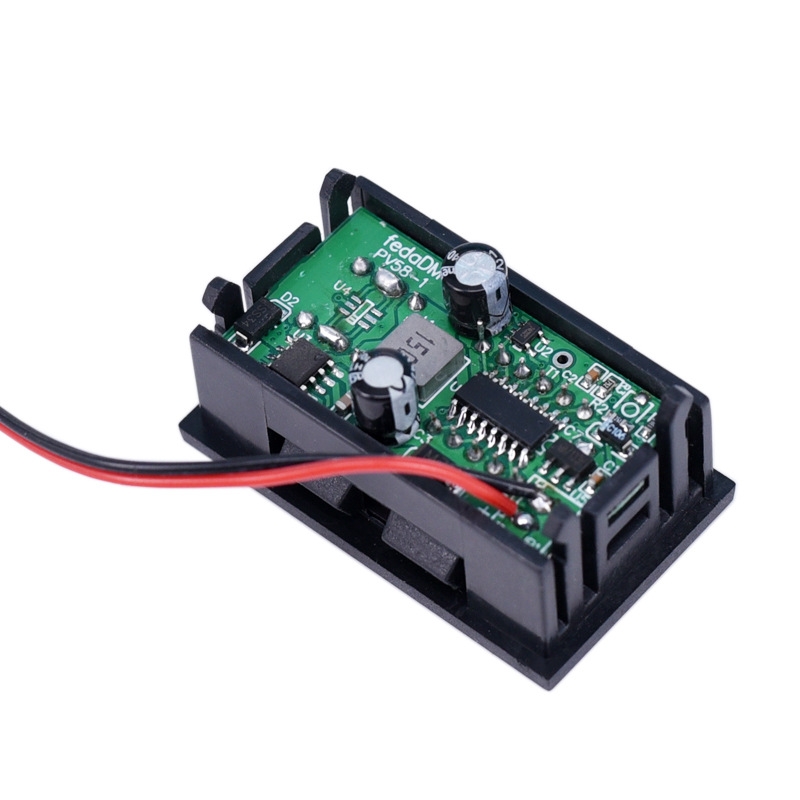 Digital Display Lithium Battery Pack To 5V USB Converter Step-Down Module(Random Color Delivery)