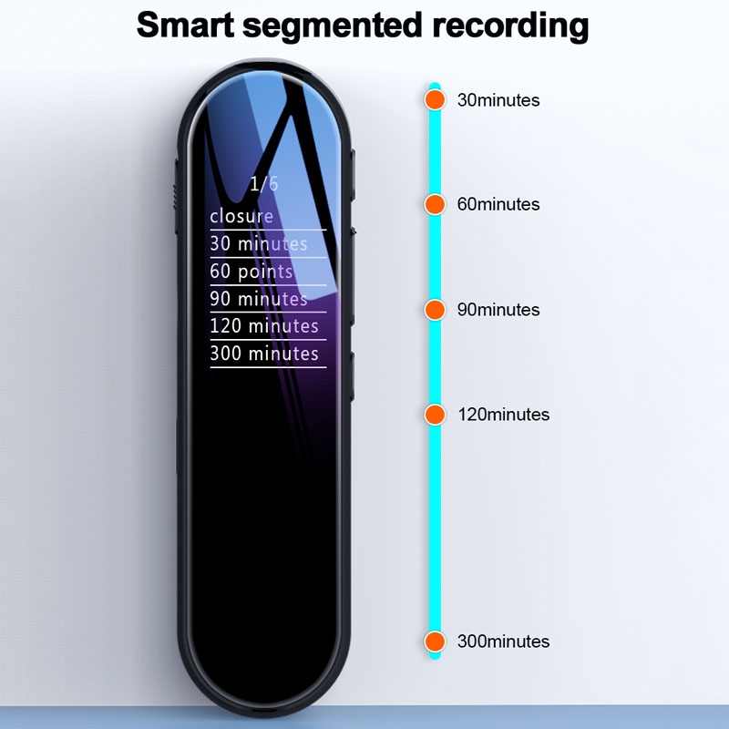 Q53 Ultra Long Standby Timer Voice Recorder HD Noise Canceling Recording Device, Size: 4GB(Black)