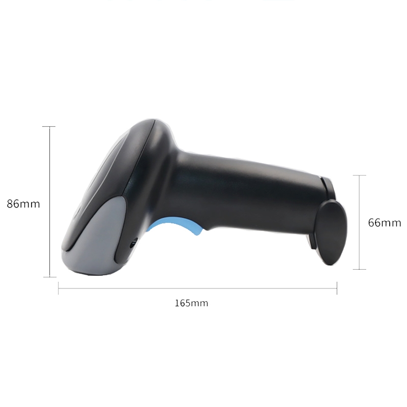 QR Code Scanner Mobile Phone Screen Supermarket Cashier Scanner, Model: Bluetooth Wireless