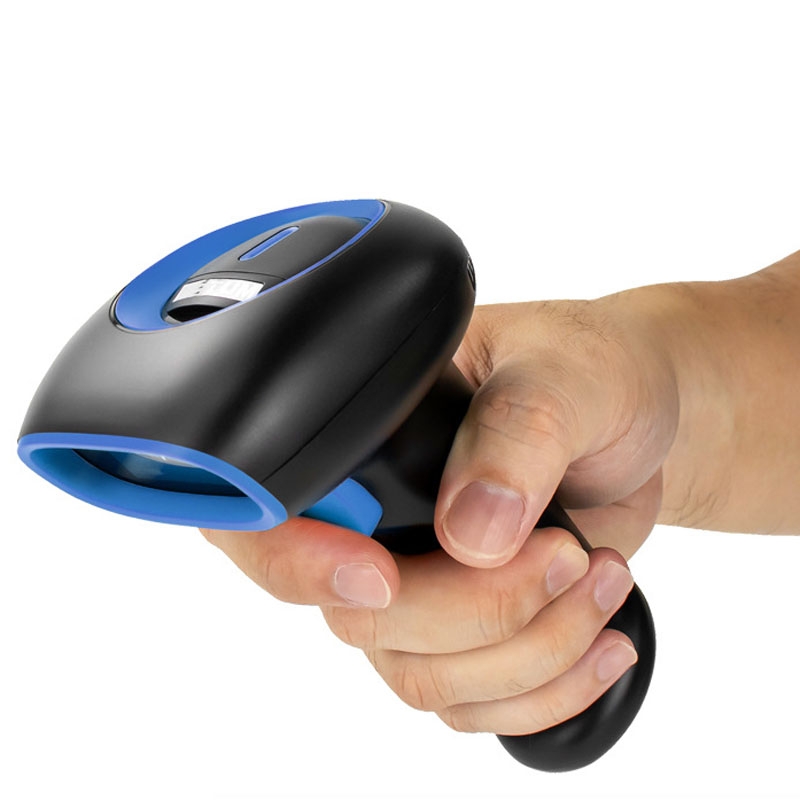 Supermarket Cashier Express Scanner Warehouse Handheld Barcode Scanning Device, Model: Wireless 2-Dimensional