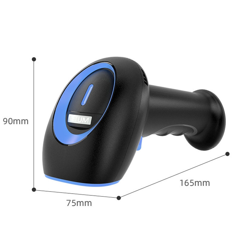 Supermarket Cashier Express Scanner Warehouse Handheld Barcode Scanning Device, Model: Wireless 2-Dimensional