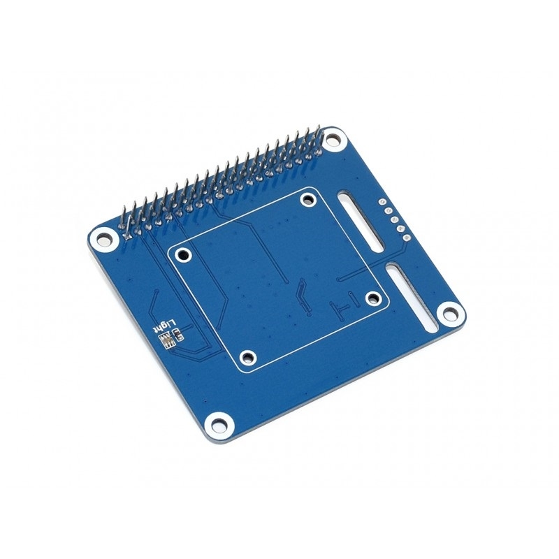 Waveshare 2-DOF Pan-Tilt HAT for Raspberry Pi, Light Intensity Sensing, I2C Interface