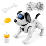 YDJ-K11-programmeerbare afstandsbediening Robot Dog RC Toy (White)