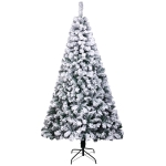 [미국 창고] 750 분지를 가진 크리스마스 나무를 무리를 짓는 6FT 실내 옥외 크리스마스 휴일 훈장 PVC