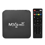 ⁧MXQ 4K Full HD Media Player RK3229 رباعي النواة KODI Android 7.1 TV Box مع جهاز تحكم عن بعد ، ذاكرة الوصول العشوائي: 1 جيجابايت ، ROM: 8 جيجابايت ، يدعم HDMI ، WiFi ، Miracast ، DLNA (أسود)⁩